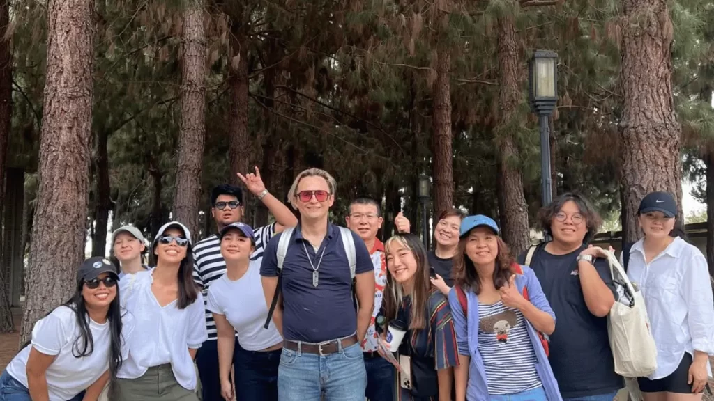 Students traveling