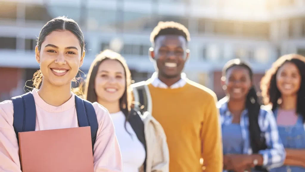 Complete Guide to Form I-20 for International Students in the United States 1 Students smiling