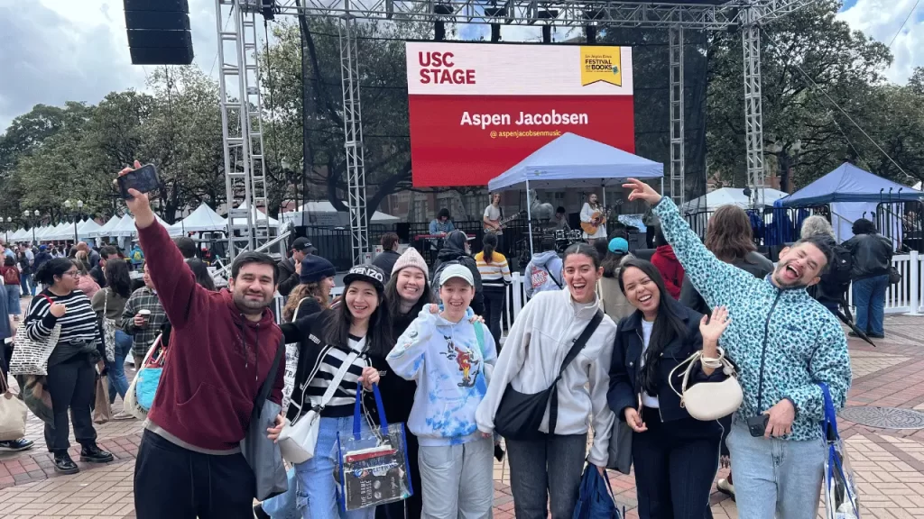 Language Systems Students Attend the 30th Annual LA Times Festival of Books