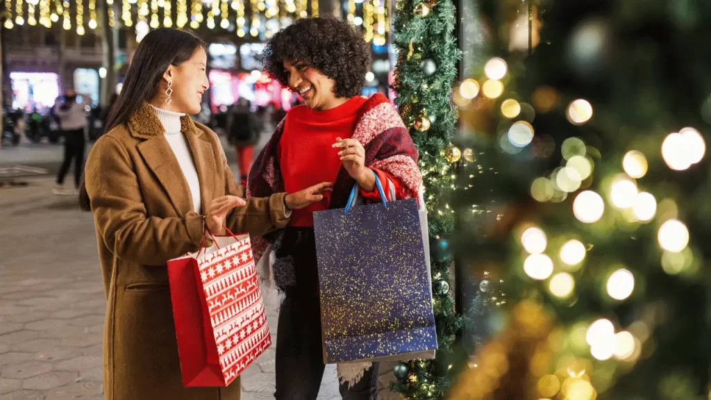 Friends talking to each other - img christmas sayings lsi 2 - Language Systems International Friends talking to each other