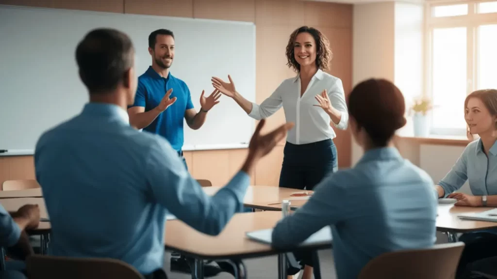 Business students - img business english vocabulary lsi - Language Systems International Business students