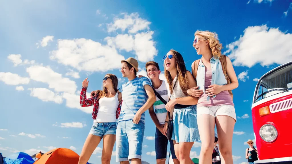 students having fun