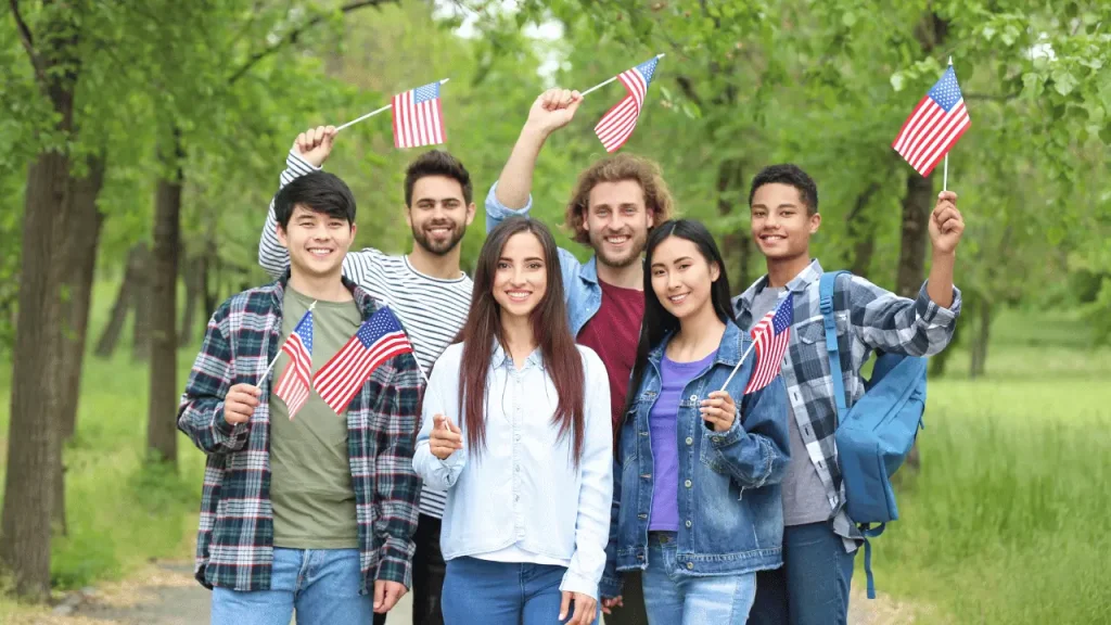 students smiling - img b study english usa 2026 lsi - Language Systems International students smiling